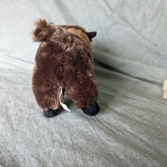 Bison BUFFALO Plush National Parks Conservatory Ass. Stuffed Animal 8" 2008 Toy - Picture 4 of 12